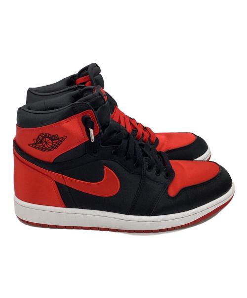 NIKE（ナイキ）NIKE (ナイキ) ハイカットスニーカー/AIR JORDAN1 ブラック×レッド サイズ:28.5の古着・服飾アイテム