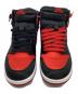 NIKE (ナイキ) ハイカットスニーカー/AIR JORDAN1 ブラック×レッド サイズ:28.5：9000円