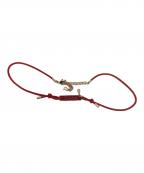 Christian Diorクリスチャン ディオール）の古着「プレートカラーバンドチョーカー」｜レッド