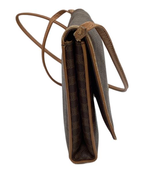 CELINE（セリーヌ）CELINE (セリーヌ) ショルダーバッグ ブラウンの古着・服飾アイテム