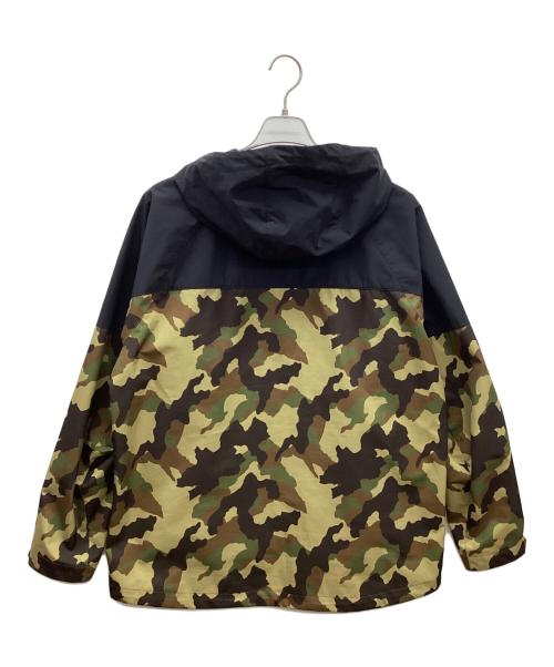 CAMP 7（キャンプ７）CAMP 7 (キャンプ７) SYMPATEXパーカー ブラック×カーキ サイズ:Lの古着・服飾アイテム