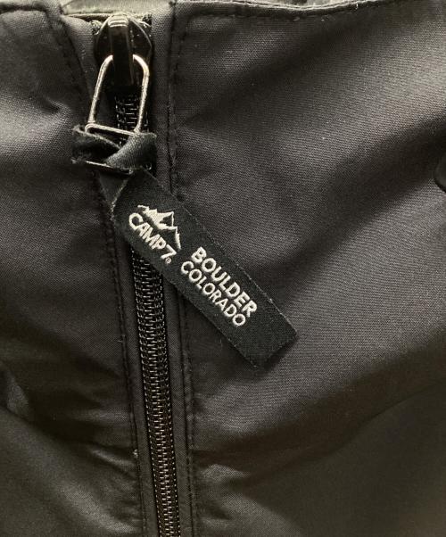 CAMP 7（キャンプ７）CAMP 7 (キャンプ７) SYMPATEXパーカー ブラック×カーキ サイズ:Lの古着・服飾アイテム