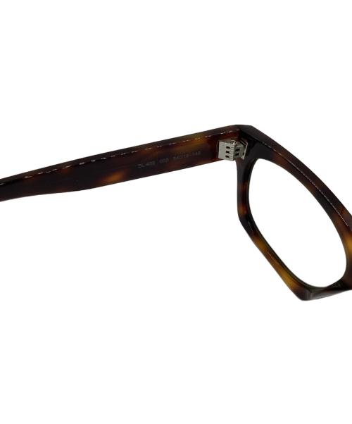 SAINT LAURENT（サンローラン）SAINT LAURENT (サンローラン) サングラス ブラウンの古着・服飾アイテム