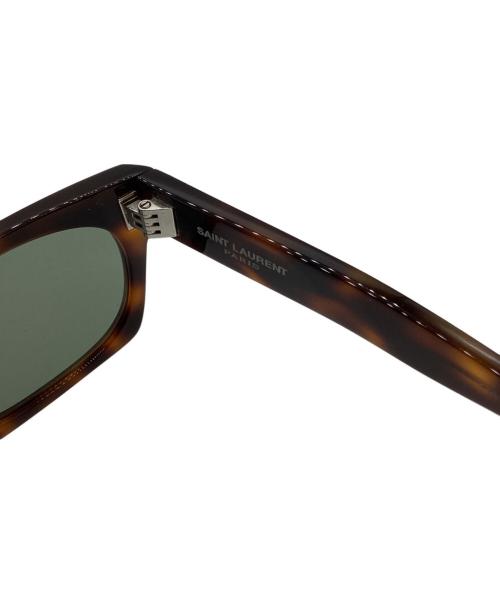 SAINT LAURENT（サンローラン）SAINT LAURENT (サンローラン) サングラス ブラウンの古着・服飾アイテム