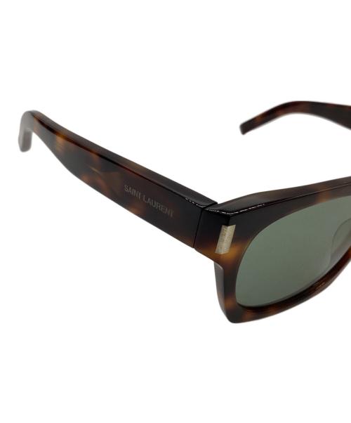 SAINT LAURENT（サンローラン）SAINT LAURENT (サンローラン) サングラス ブラウンの古着・服飾アイテム