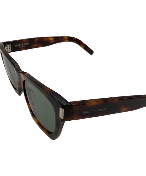 SAINT LAURENT（サンローラン）SAINT LAURENT (サンローラン) サングラス ブラウンの古着・服飾アイテム