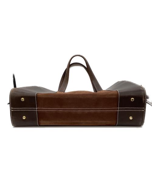 SOMES（ソメス）SOMES (ソメス) レザートートバッグ ブラウンの古着・服飾アイテム