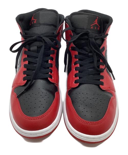 NIKE（ナイキ）NIKE (ナイキ) ハイカットスニーカー ブラック×レッド サイズ:27.5の古着・服飾アイテム
