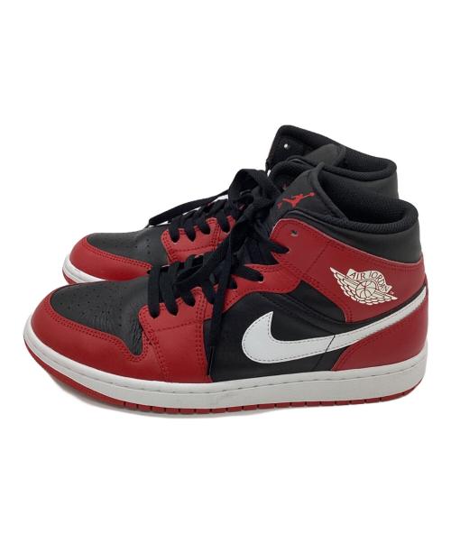 NIKE（ナイキ）NIKE (ナイキ) ハイカットスニーカー ブラック×レッド サイズ:27.5の古着・服飾アイテム