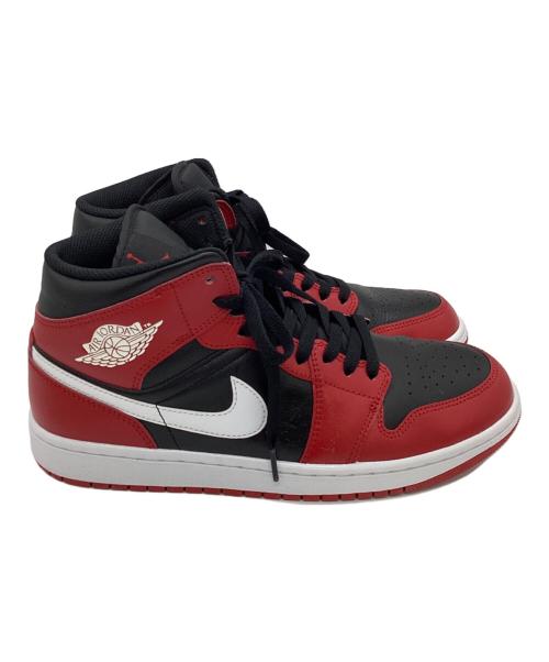NIKE（ナイキ）NIKE (ナイキ) ハイカットスニーカー ブラック×レッド サイズ:27.5の古着・服飾アイテム
