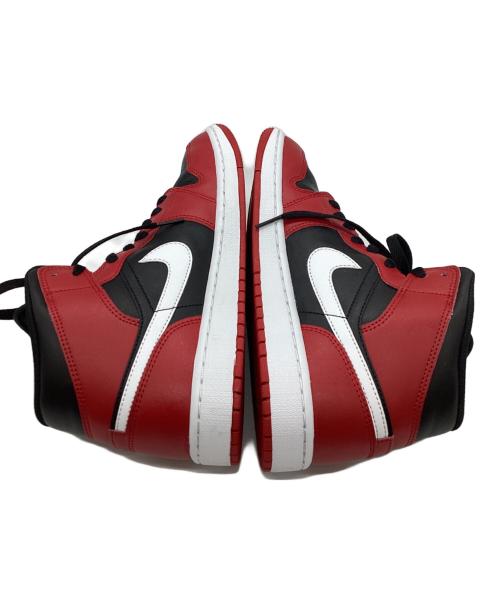 NIKE（ナイキ）NIKE (ナイキ) ハイカットスニーカー ブラック×レッド サイズ:27.5の古着・服飾アイテム