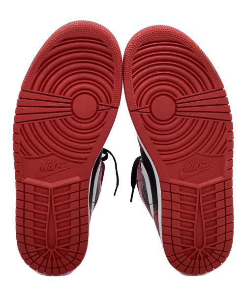 NIKE（ナイキ）NIKE (ナイキ) ハイカットスニーカー ブラック×レッド サイズ:27.5の古着・服飾アイテム