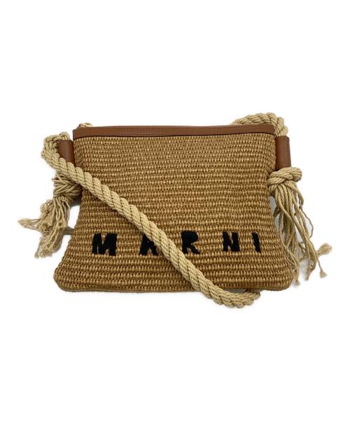 MARNI（マルニ）MARNI (マルニ) ショルダーバッグ ブラウンの古着・服飾アイテム
