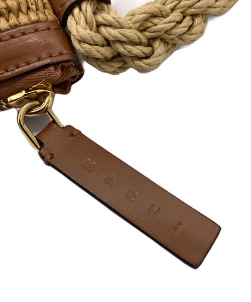 MARNI（マルニ）MARNI (マルニ) ショルダーバッグ ブラウンの古着・服飾アイテム