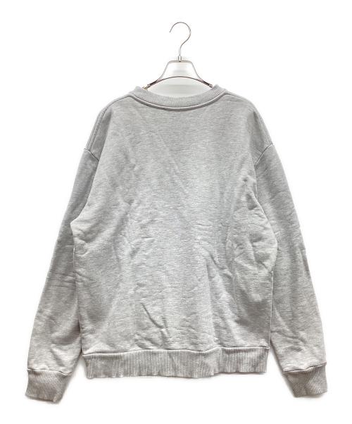 DIESEL（ディーゼル）DIESEL (ディーゼル) クルーネックスウェット グレー サイズ:Ｍの古着・服飾アイテム