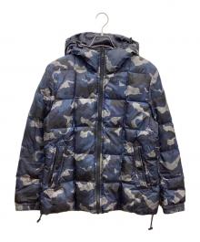 BLACK LABEL CRESTBRIDGE（ブラックレーベル クレストブリッジ）の古着「リバーシブルダウンジャケット」｜ブラック×ネイビー