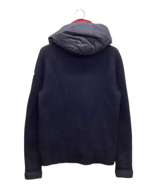 MONCLER（モンクレール）MONCLER (モンクレール) MAGLIA TRICOT CARDIGAN ネイビー サイズ:Mの古着・服飾アイテム
