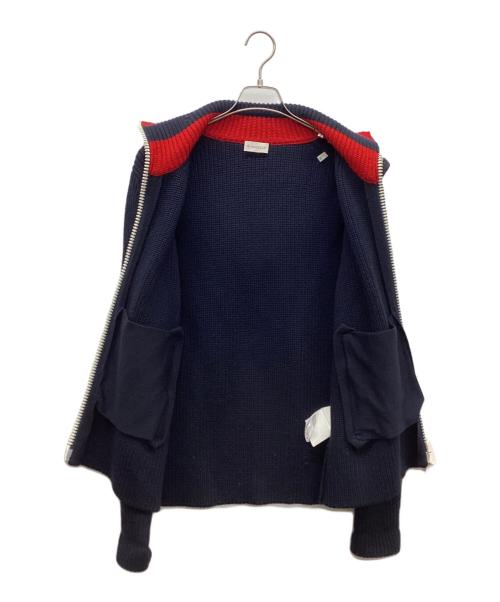 MONCLER（モンクレール）MONCLER (モンクレール) MAGLIA TRICOT CARDIGAN ネイビー サイズ:Mの古着・服飾アイテム