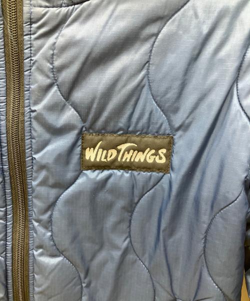 WILD THINGS（ワイルドシングス）WILD THINGS (ワイルドシングス) リバーシブル中綿ジャケット ブルー サイズ:XSの古着・服飾アイテム