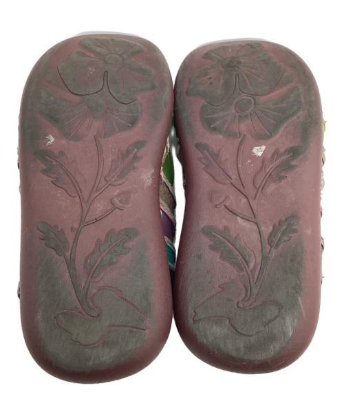 estacion（エスタシオ）estacion (エスタシオ) スリッポン マルチカラー サイズ:Mの古着・服飾アイテム