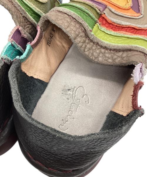 estacion（エスタシオ）estacion (エスタシオ) スリッポン マルチカラー サイズ:Mの古着・服飾アイテム