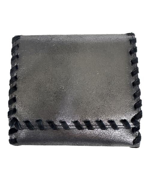 ANNA SUI（アナスイ）ANNA SUI (アナスイ) 3つ折り財布 チャコールグレーの古着・服飾アイテム