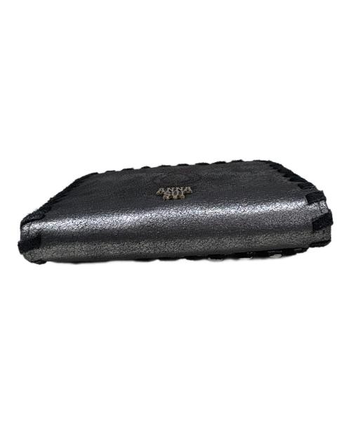 ANNA SUI（アナスイ）ANNA SUI (アナスイ) 3つ折り財布 チャコールグレーの古着・服飾アイテム