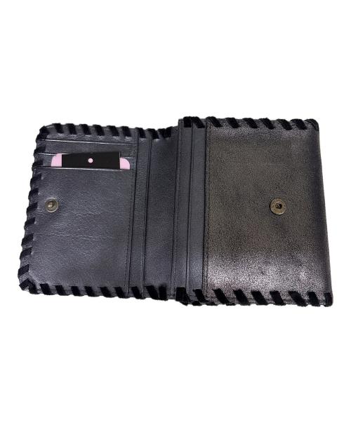 ANNA SUI（アナスイ）ANNA SUI (アナスイ) 3つ折り財布 チャコールグレーの古着・服飾アイテム