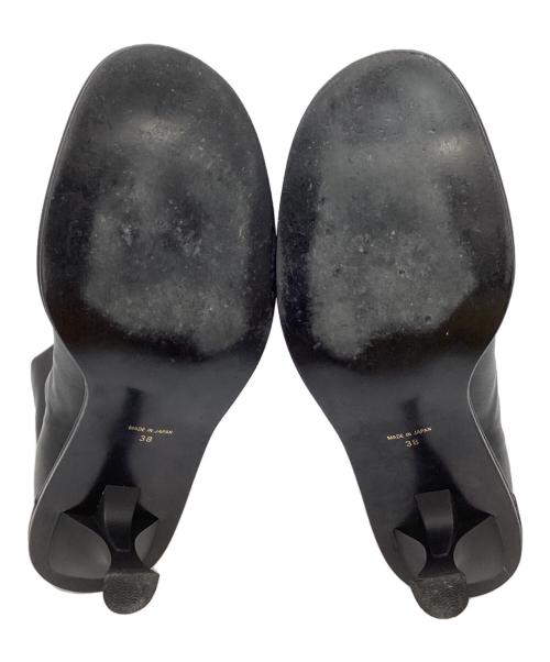 Pippichic（ピッピシック）Pippichic (ピッピシック) ショートブーツ ブラック サイズ:38(SIZE 24cm)の古着・服飾アイテム