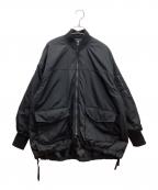 BEARDSLEYビアズリー）の古着「MA-1ジャケット」｜ブラック