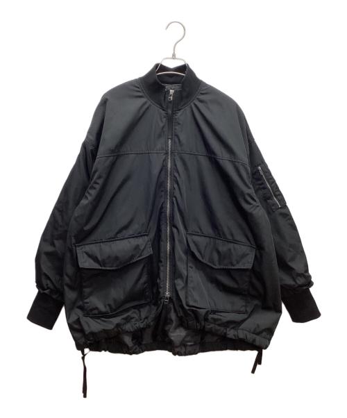 BEARDSLEY（ビアズリー）BEARDSLEY (ビアズリー) MA-1ジャケット ブラック サイズ:Mの古着・服飾アイテム