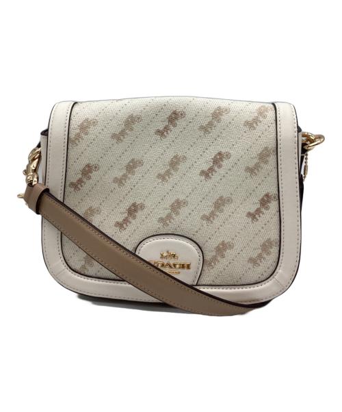 COACH（コーチ）COACH (コーチ) ショルダーバッグ アイボリーの古着・服飾アイテム
