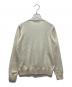 maison kitsune (メゾンキツネ) ダブルフォックスヘッド パッチ Rネック カーディガン アイボリー サイズ:M：9000円