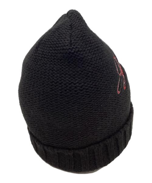 SUPREME（シュプリーム）SUPREME (シュプリーム) ニット帽 ブラックの古着・服飾アイテム