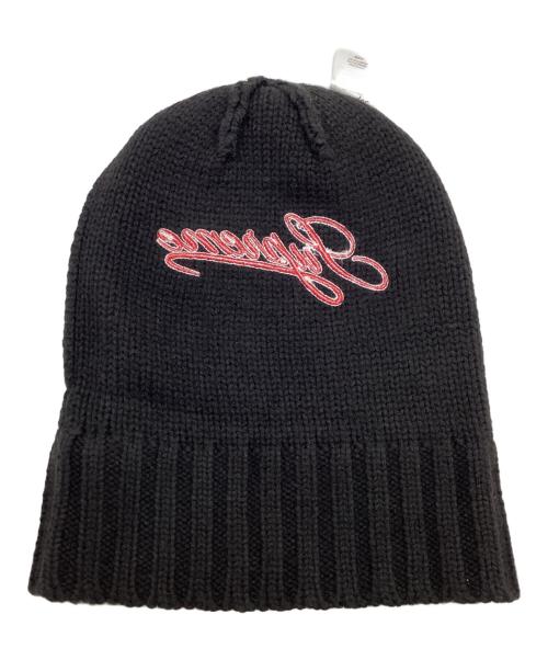 SUPREME（シュプリーム）SUPREME (シュプリーム) ニット帽 ブラックの古着・服飾アイテム