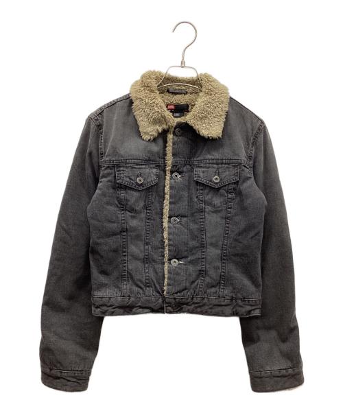 DIESEL（ディーゼル）DIESEL (ディーゼル) デニムジャケット ブラック サイズ:Mの古着・服飾アイテム