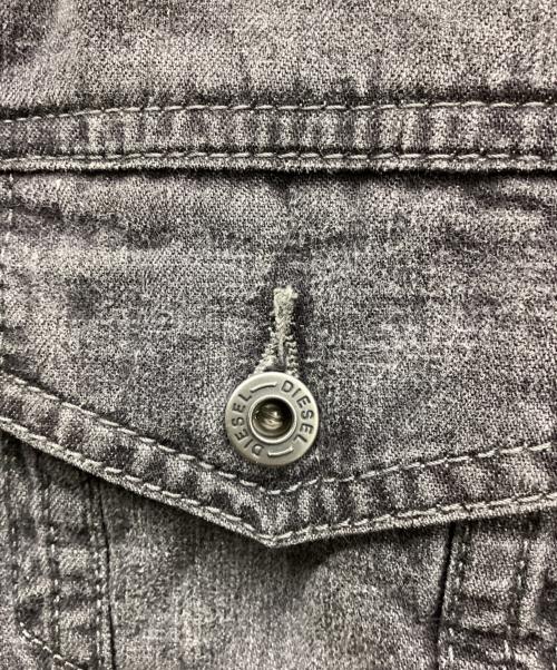 DIESEL（ディーゼル）DIESEL (ディーゼル) デニムジャケット ブラック サイズ:Mの古着・服飾アイテム