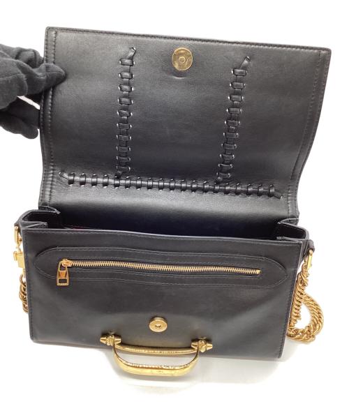 ALEXANDER McQUEEN（アレキサンダーマックイーン）ALEXANDER McQUEEN (アレキサンダーマックイーン) ショルダーバッグ ブラックの古着・服飾アイテム