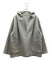 GALERIE VIE（ギャルリーヴィー）の古着「ウールダブルフェイスフーデッドコート」｜グレー