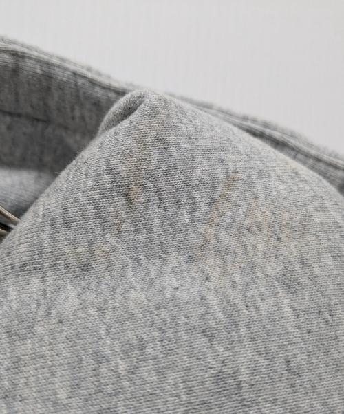 SUPREME（シュプリーム）SUPREME (シュプリーム) Satin applique hooded sweatshirt グレー サイズ:Lの古着・服飾アイテム