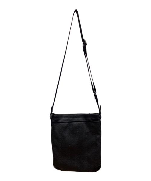 HUNTING WORLD（ハンティングワールド）HUNTING WORLD (ハンティングワールド) メッセンジャーバッグ ブラックの古着・服飾アイテム