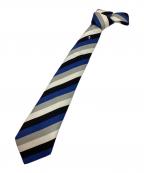 LOUIS VUITTONルイ ヴィトン）の古着「ネクタイ」｜ブルー×ホワイト×ブルー