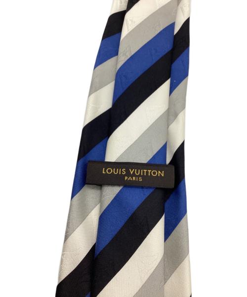 LOUIS VUITTON（ルイ ヴィトン）LOUIS VUITTON (ルイ ヴィトン) ネクタイ ブルー×ホワイト×ブルー サイズ:-の古着・服飾アイテム