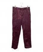 Dickiesディッキーズ）の古着「ストレートパンツ」｜パープル