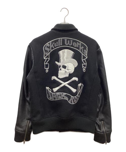 JACKROSE（ジャックローズ）JACKROSE (ジャックローズ) スタジャン ブラック サイズ:Mの古着・服飾アイテム