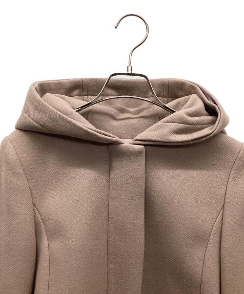 Neela（ニーラ）Neela (ニーラ) ウールショートフードコート ピンク サイズ:Sの古着・服飾アイテム