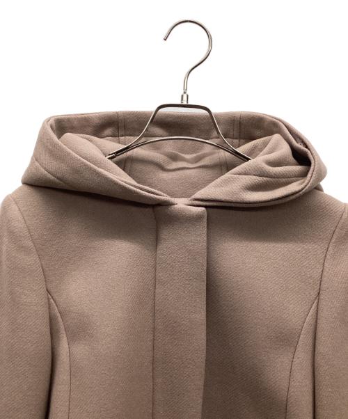 Neela（ニーラ）Neela (ニーラ) ウールショートフードコート ピンク サイズ:Sの古着・服飾アイテム