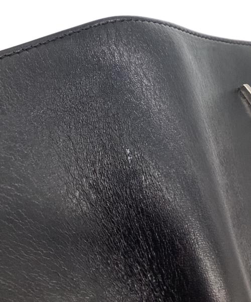 Saint Laurent Paris（サンローランパリ）Saint Laurent Paris (サンローランパリ) 2つ折り財布 ブラックの古着・服飾アイテム