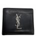 Saint Laurent Paris（サンローランパリ）の古着「2つ折り財布」｜ブラック