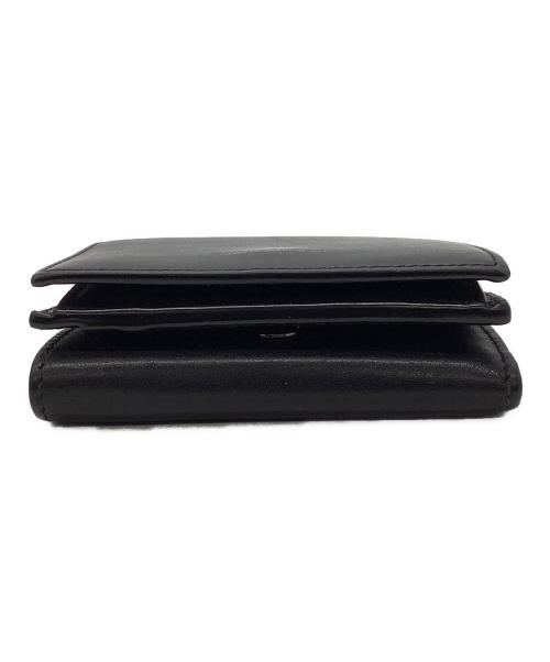 Saint Laurent Paris（サンローランパリ）Saint Laurent Paris (サンローランパリ) 3つ折り財布 ブラックの古着・服飾アイテム